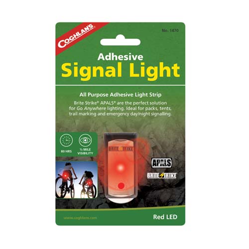 코글란 접착 시그널 라이트_레드 Adhesive Signal Light - Red『#1470』